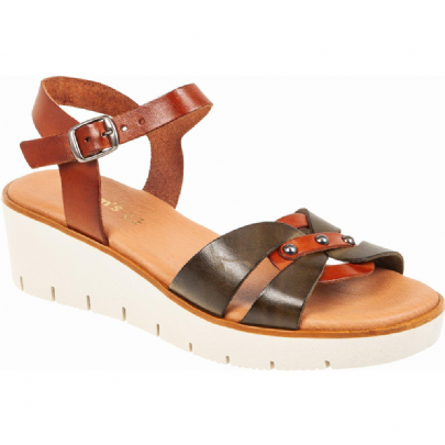 Adams shoes δερμάτινο πέδιλο 
