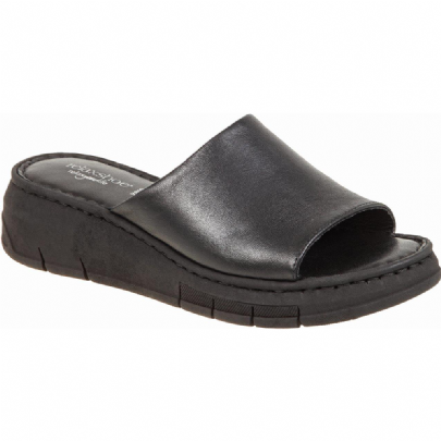 Relaxshoe δερμάτινη παντόφλα