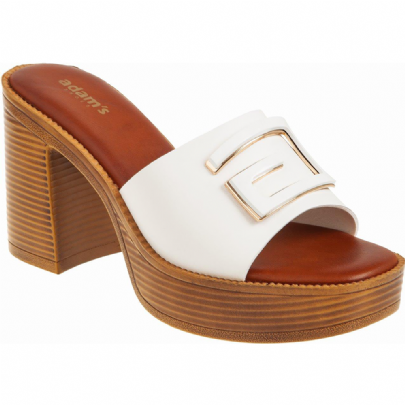 Adams Shoes παντόφλα με τακούνι