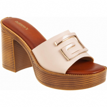 Adams Shoes παντόφλα με τακούνι