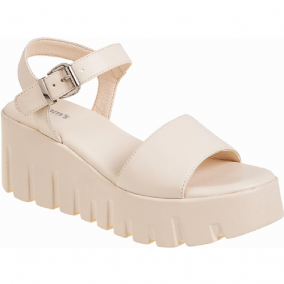 Adams Shoes πέδιλο με  πλατφόρμα