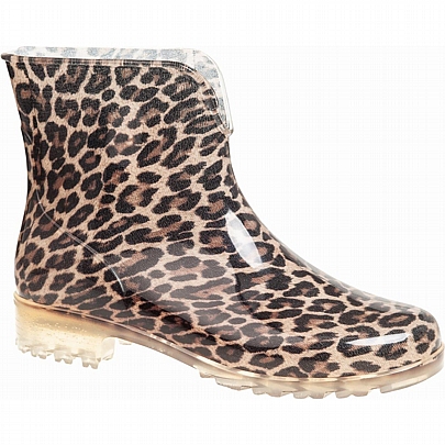 Adams Shoes γαλότσα λεοπάρ