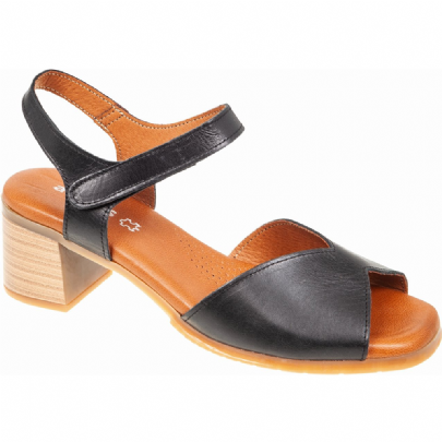 Adams Shoes δερμάτινο πέδιλο με τακούνι