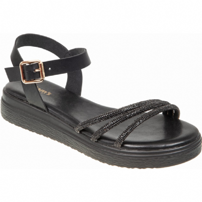 Adams Shoes πέδιλο με στρας