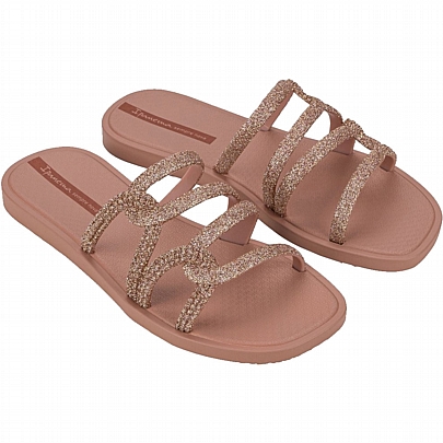 Ipanema παντόφλα με λουριά και glitter